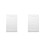 2Pcs Anti-Wrinkle Massage Bed Sheets White Polyester for Spa Use 5