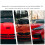 10Pcs Dual Color Car Running Light Flexible Headlight Bar 7