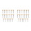 40Pièces Clous Tapissier Cuivre Usage Décoratif Pour 4