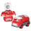 (red) Fire Engine Toy Backpack - Transforming Model Car Gift 3