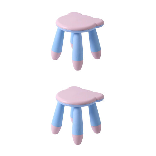 2Pièces Enfant Cartoon Bleu PP Stable Résistant 2