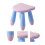 2Pièces Enfant Cartoon Bleu PP Stable Résistant 11