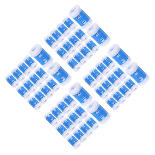 80Pièces Marqueurs Compteurs Bleu Pour Tricot Professionnel