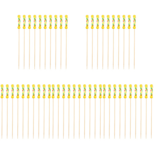 1000Pièces Accessoires Cocktail Fins Multicolores Pour