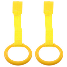 2Pièces Anneaux De Préhension Bébé Jaunes Pour Lit Assistée