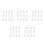 250Pcs White Ring Envelopes Mini Pouches for Small Accessories Storage 10