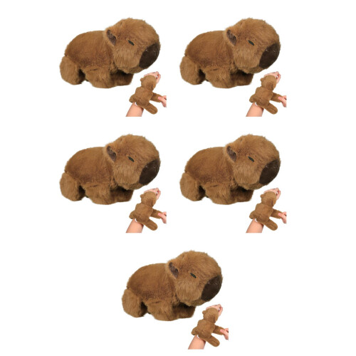 5Pièces Bracelets Patte Peluche Confortable Décor