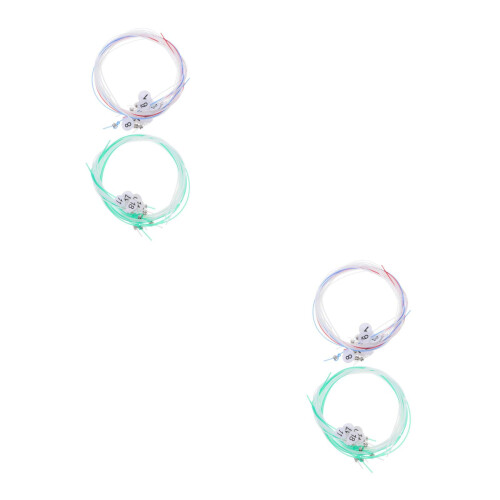 2Sets Nylon Lyre String Replacement Kit Durable Assorted Color Strings