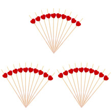 300Pcs Fruit Picks Decorative Party Food Picks Disposable