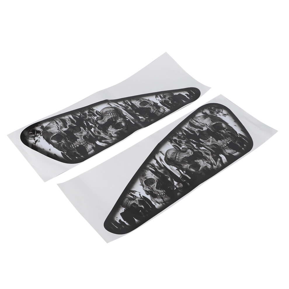 2X 3D Colourful Motorcycle Stickers 7340572377142