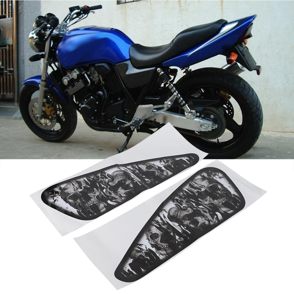 2-Piece 3D Colourful Bike Decals 7340572501417