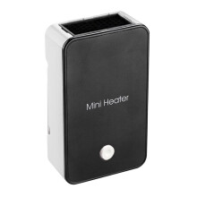 Aquecedor Elétrico Portátil Aquecedor de Mão de Mesa Soprador de Ar Quente Ventilador Aquecedor para Aquecedores Domésticos Plugue Dos EUA Preto