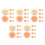 50Pcs Hand Quilting Thread Wax Conditioner with Assorted Color Beeswax 7