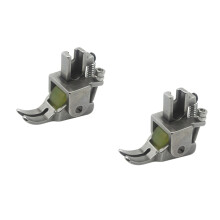 2Pcs Sewing Machine Roller Foot Presser for Thick Fabric Silver Color
