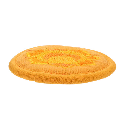 2Pièces Tapis D’accessoire Bouddhiste Orange Pour Bol Compact 1