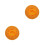2Pièces Tapis D’accessoire Bouddhiste Orange Pour Bol Compact 6