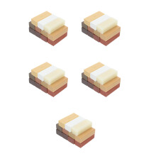 55Pcs Multi Color Wood Floor Scratch Repair Wax Blocks for Laminates