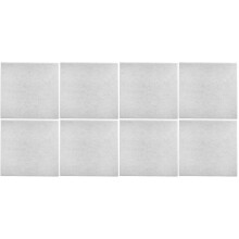 8Pcs Felt Pin Board Tiles Light Grey for Home Office and Wall