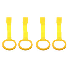 4Pcs Toddler Hand Pull Rings Baby Walking Assist Nursery Cot Rings