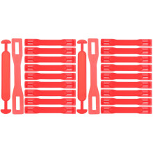 200Sets Plastic Handvatten Voor Kartonnen Dozen & Duurzaam Rood