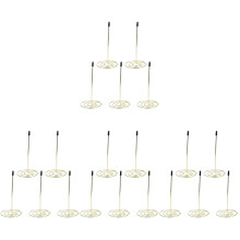 4 Pcs Note Folder Receipt Holder Spike Desktop Stand Office