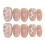 (Short ellipse) 3D Cat Eye False Nails DIY Manicure Kit 3