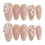 (Medium ellipse) 3D Cat Eye False Nails DIY Manicure Kit 4
