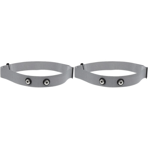 2St Sportieve Elastische Hartslag Strap Comfortabel & 1