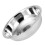 2Pcs Silver Stainless Steel Tableware Salad Mixing Basin 8