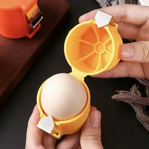 1/3pcs-New Egg Shell Opener Press Egg Shell Separator Portable Egg Opener Kitchen Handheld Egg Shell Crusher Household 2