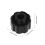 100St Luer Lock Spuitdoppen Zwart Plastic & 3