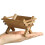 Krippenfigur aus Holz, Mini-Krippe, Weihnachtskrippe für Büro, Bücherregal 2