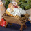 Krippenfigur aus Holz, Mini-Krippe, Weihnachtskrippe für Büro, Bücherregal 3