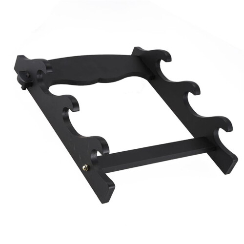 3 Tier Wall Mount Samurai Sword Katana Holder Stand Hanger Bracket Rack Display 2