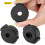 18 PCS Plastic Cymbal Nuts,Quick-Set Cymbal Nut for Percussion Drum Kit,Percussion Replacement Parts 4