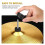 18 PCS Plastic Cymbal Nuts,Quick-Set Cymbal Nut for Percussion Drum Kit,Percussion Replacement Parts 6