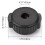 18 PCS Plastic Cymbal Nuts,Quick-Set Cymbal Nut for Percussion Drum Kit,Percussion Replacement Parts 8