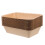 50Pièces Assiettes Kraft Papier Khaki Pour Usage Bbq 3