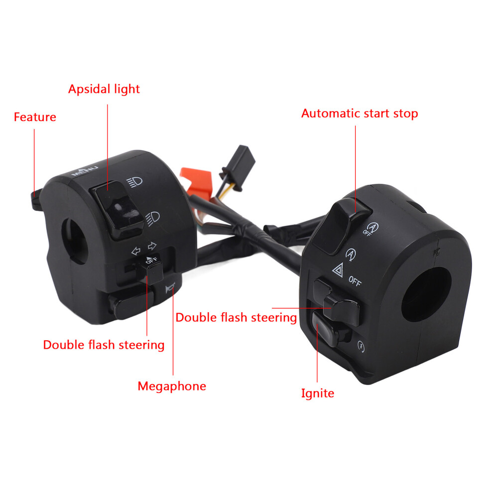 7/8 Inch Handlebar Switch For Nvx Nmax 7340572338785