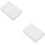 2Pcs Convenient White Ski Wax Kit for Snowboard Skateboard Protection 7