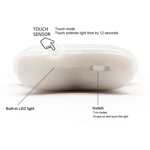 luz LED para bolso con sensor automático para mujer (corazón) 1