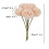 Bouquet de chrysanthèmes artificiels multicolores de 29 cm 3