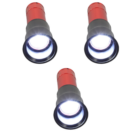 3Pcs Red Handheld Egg Candlers for Incubator Poultry Egg Testing Lamp 1