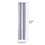 Cortinas Blackout 63x52 polegadas, Resistentes a UV, Brancas, com Bolso para Varão, em Nylon e Elastano, Conjunto de Cortinas Modernas para Janelas 3