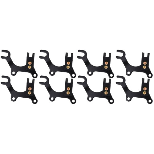 8St Verstelbare Fietsrembeugel Zwart Disc Brake Frame Adapter 1