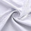 Cortinas Blackout 63x52 polegadas, Resistentes a UV, Brancas, com Bolso para Varão, em Nylon e Elastano, Conjunto de Cortinas Modernas para Janelas 5