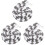 3Pcs Climbing Hamster Toy Assorted Color Bite-Resistant Cotton Rope 5