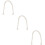3St Parelketting Handtas Vervanging Strap Voor Mini Tas 8