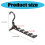 Portable Folding Clothes Drying Rack Convenient Designs with 5 Hangers Home Accessory for Small Space Hanging Solution 5