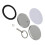 150X Button Maker Keychains Supplies,58mm/2.25 Inch Pin Making Kit for Button Maker Machine,Metal Button Badge Sets 3